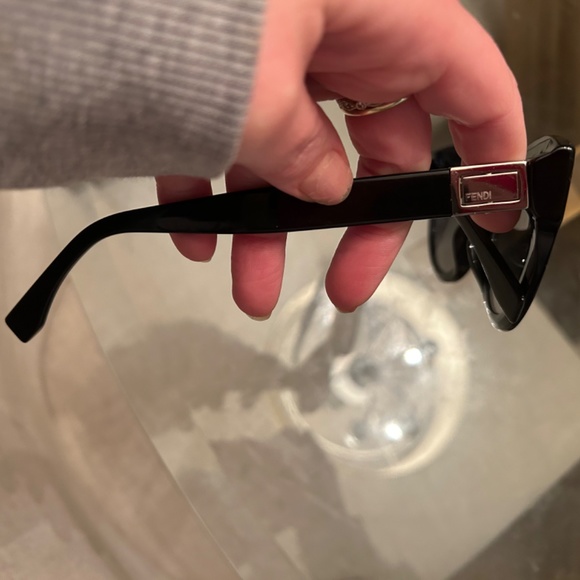 Fendi Black Peekaboo Cat eye Sunglasses - Picture 3 of 5